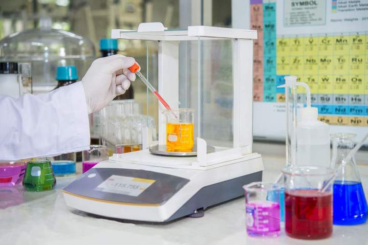 Pesage en laboratoire Tourcoing